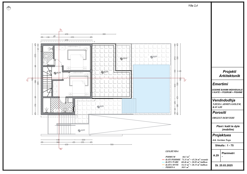 Wille Indywidualne Na Sprzedaż Z Prywatnym Basenem W Golem Durrës Albania